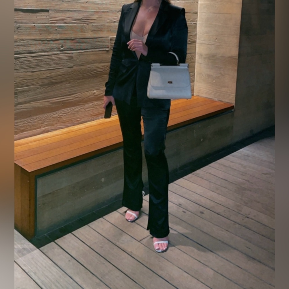 ZARA SATIN  SUIT WOMEN